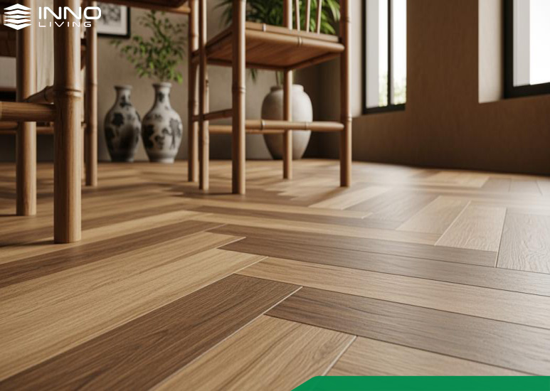 Sàn vinyl xương cá