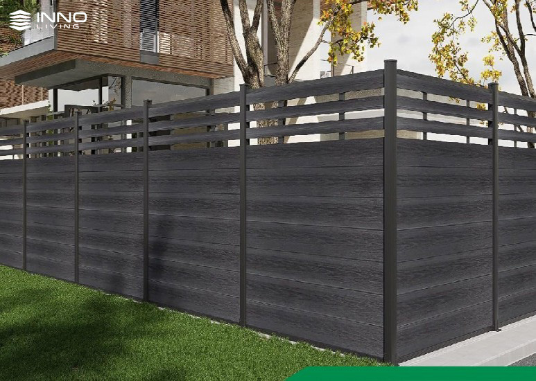 Cổng – hàng rào ngoài trời bằng gỗ nhựa