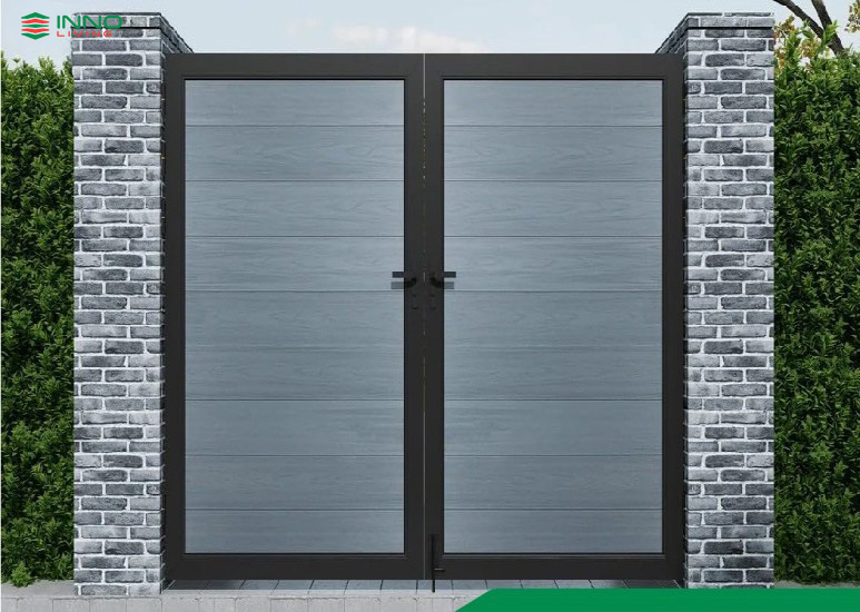 Cổng – hàng rào ngoài trời bằng gỗ nhựa
