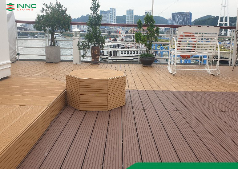Sàn gỗ nhựa ngoài trời