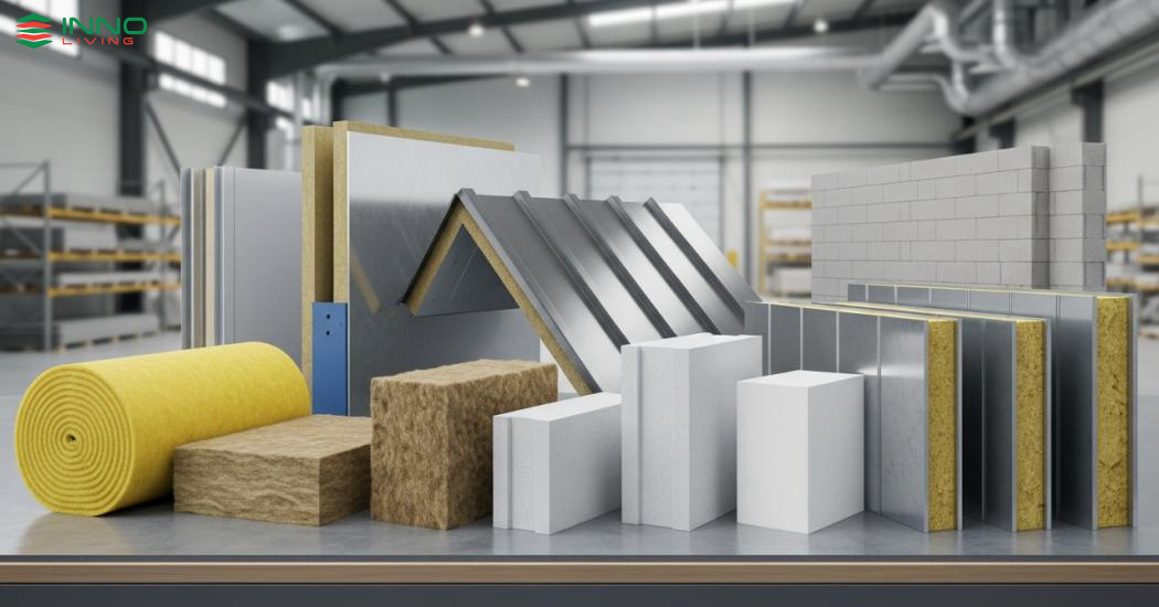 So sánh chi tiết các vật liệu: bông, gạch và panel So sánh chi tiết các vật liệu: bông, gạch và panel