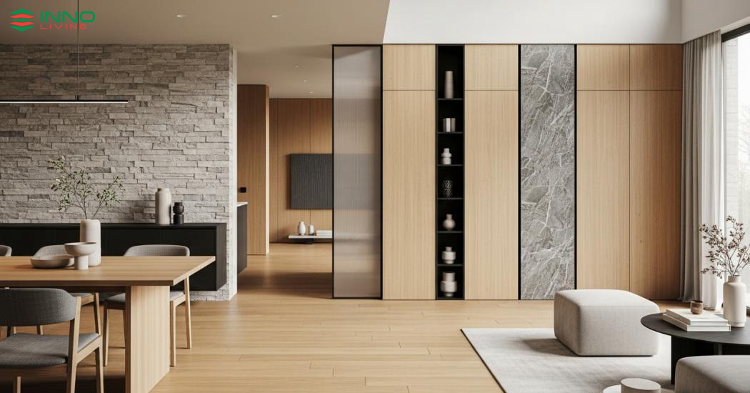 Tư duy mới về vật liệu nội thất cao cấp cho nhà ở