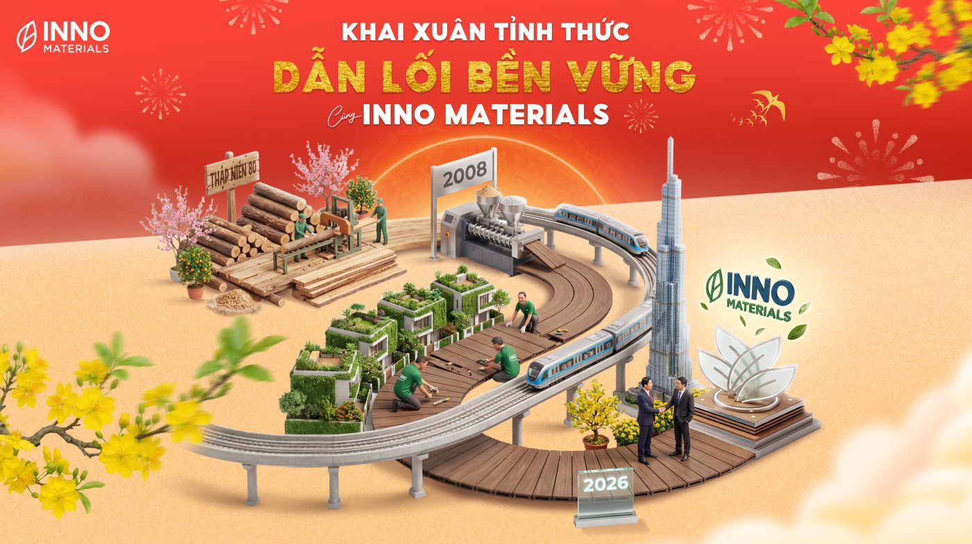 INNO MATERIALS: KHAI XUÂN ĐỎ, GỬI TRỌN ƯỚC VỌNG XANH TRONG KỶ NGUYÊN BỨT PHÁ 1 INNO 2
