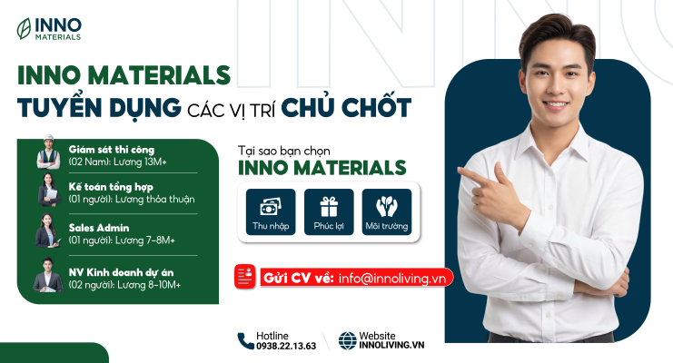 INNO Materials tuyển dụng