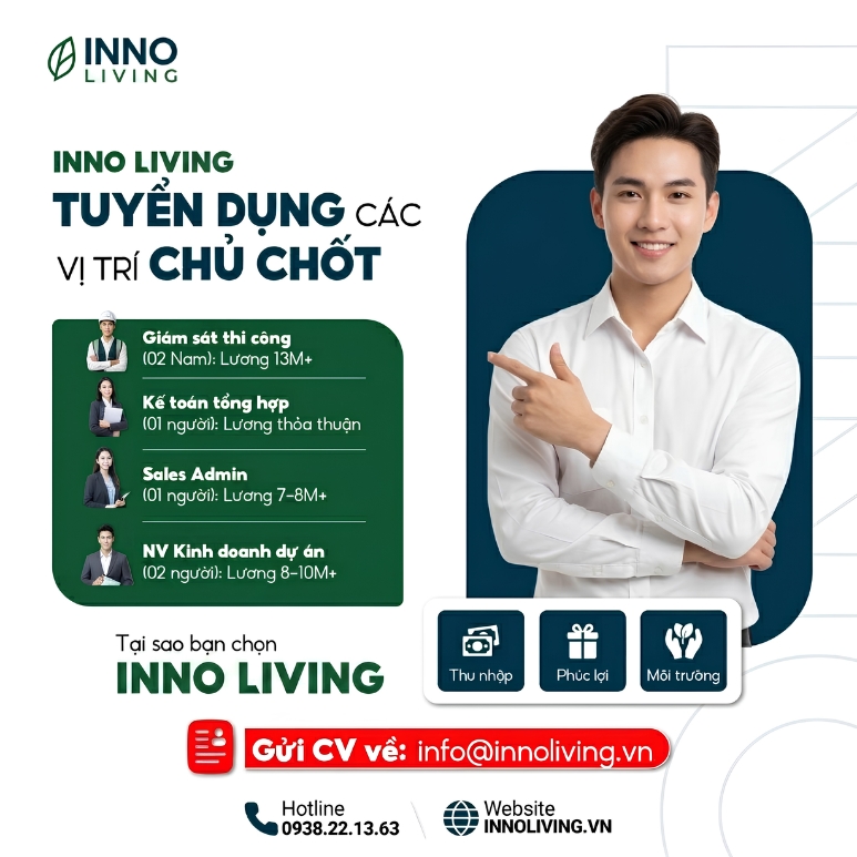 INNO LIVING tuyển dụng